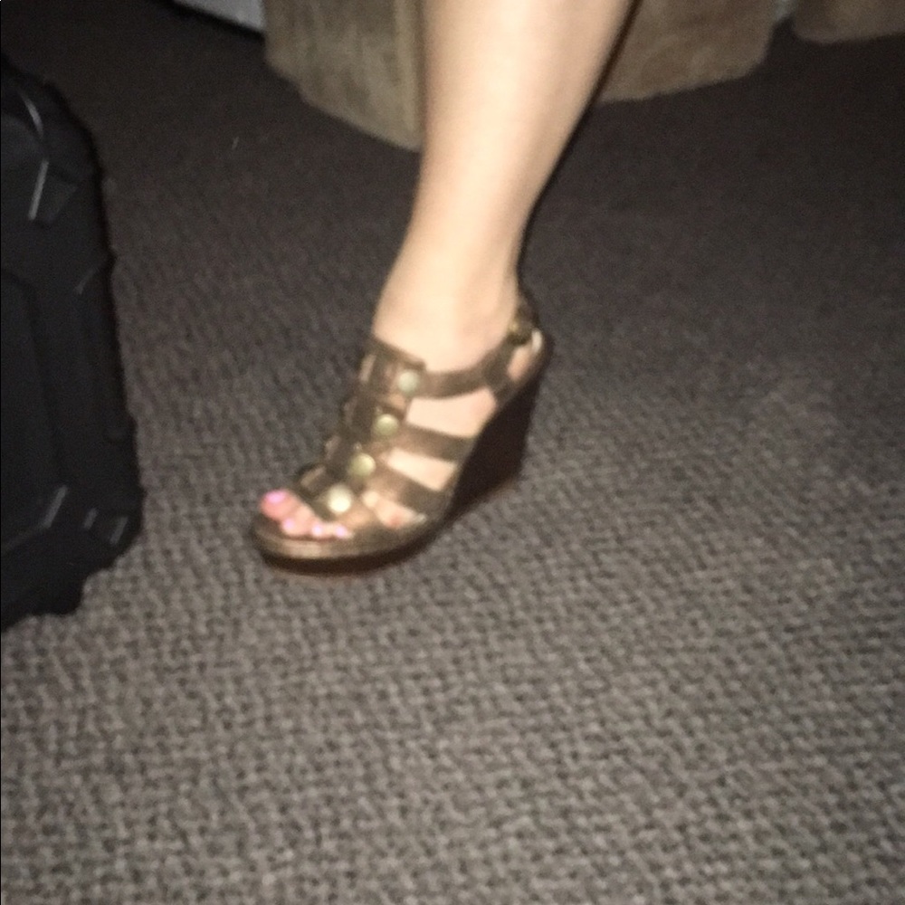 Coach Wedges, Size 6 1/2